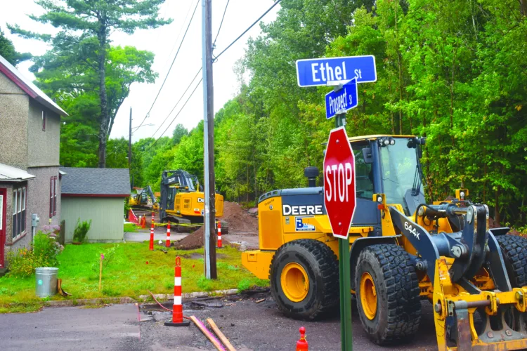 Fixing the roads